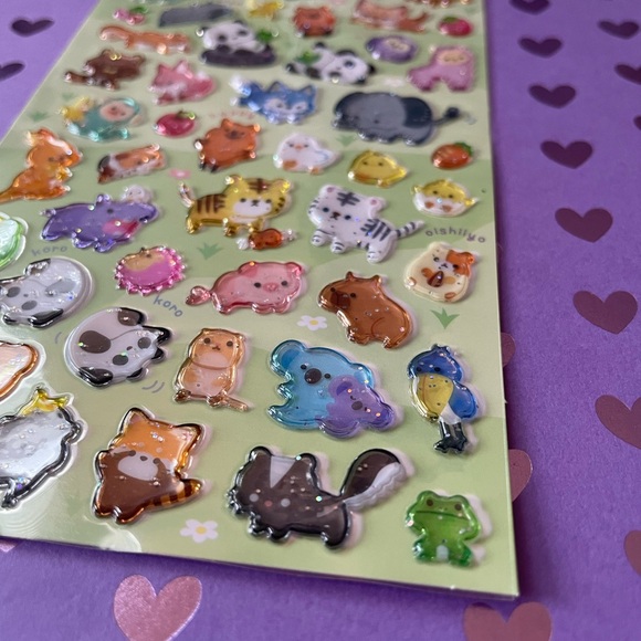 Kawaii stickers Ame Chan animals - Picture 5 of 5